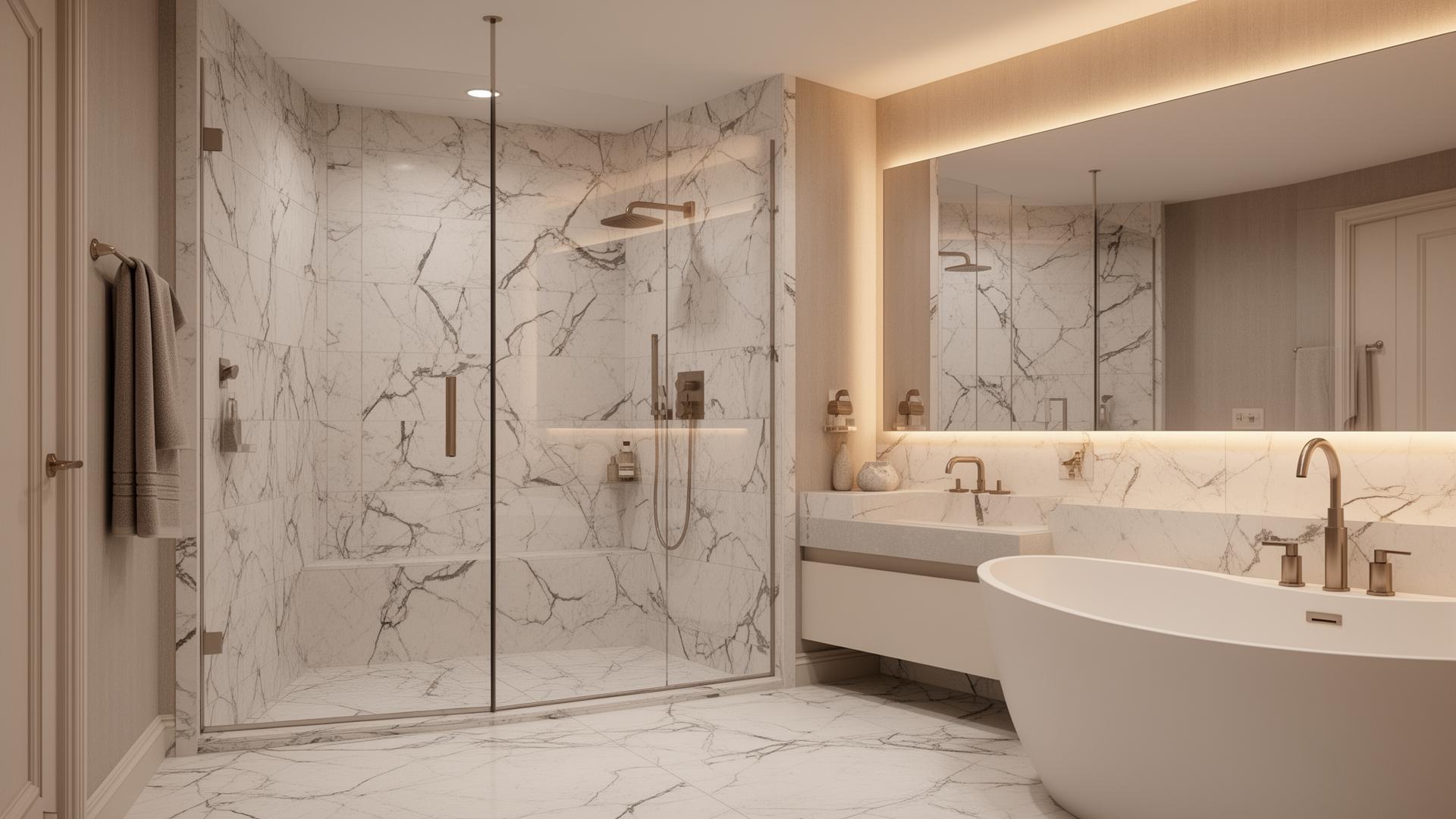 Luxury bathroom renovation Melbourne